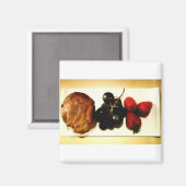 四角磁石 マグネット (正面/裏面)