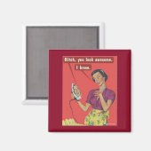 四角磁石 マグネット (正面/裏面)