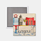 四角磁石 マグネット (正面/裏面)