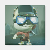 四角磁石 マグネット (正面)