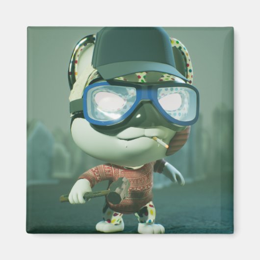 四角磁石 マグネット (正面)