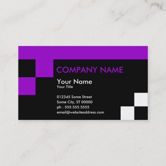 四角頂点 名刺 (正面)