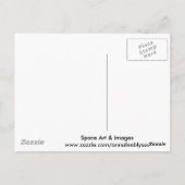 四足土星ムーントランジット ポストカード (裏面)