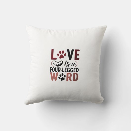 四足式の愛枕 クッション (裏面)