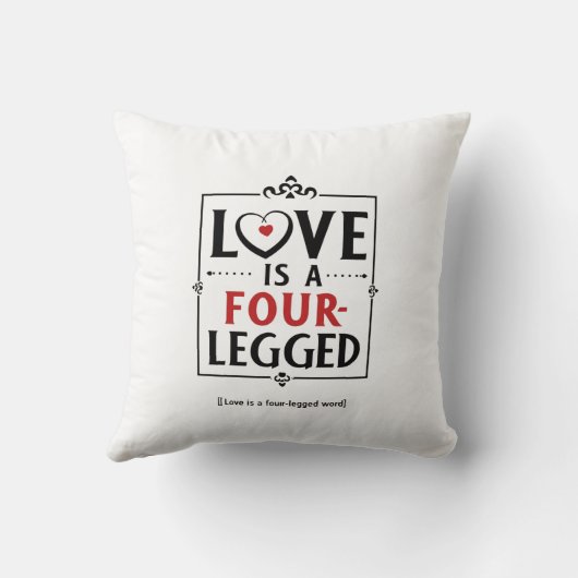 四足枕 クッション (裏面)