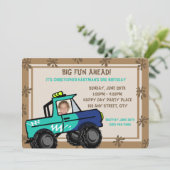 四輪おもしろい/誕生日 招待状 (スタンド正面)