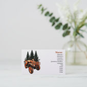 四輪名刺 名刺 (スタンド正面)