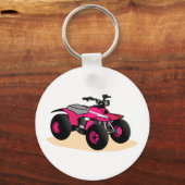 四輪車 キーホルダー (正面)