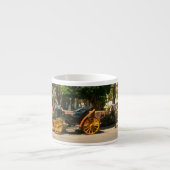 四輪馬車描 エスプレッソカップ (正面)