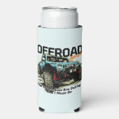 四輪駆動をカスタマイズ 山が呼んでいる スリム缶クーラー (Seltzer正面)