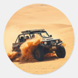 四輪駆動サンドレーシングカー ラウンドシール