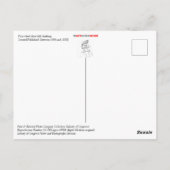 四輪駆動ヒル登山 ポストカード (裏面)