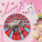 四輪駆動 ペーパープレート (パーティー)