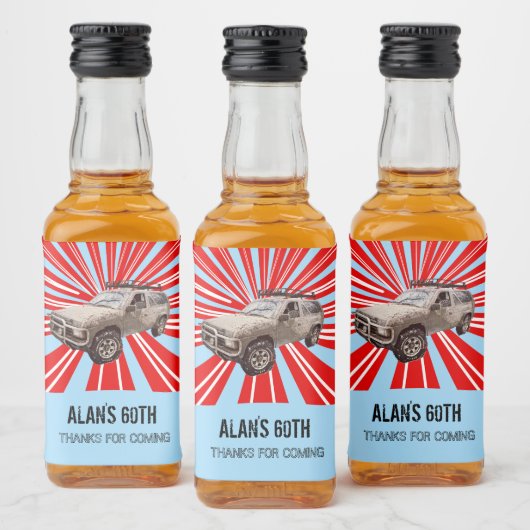 四輪駆動 リキュールボトルラベル (ボトル)