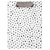 四辺形の不規則な図形パターンの白黒