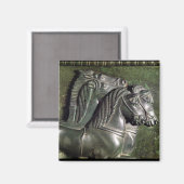 四辺形の馬の頭 マグネット (正面/裏面)