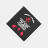 四辺形誕生日 スタンダードランチョンナプキン (角)