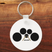 四辺形 キーホルダー (正面)