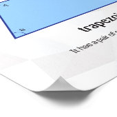 四辺形 ポスター (角)