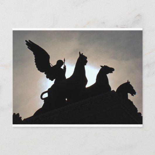 四重ガス ポストカード (正面)