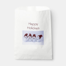 四重奏の雪だるま フェイバーバッグ