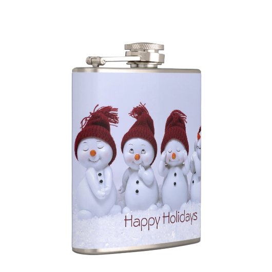 四重奏の雪だるま フラスク (右)