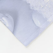 四重奏の雪だるま フリースブランケット (角)