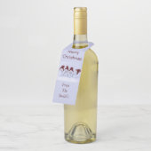 四重奏の雪だるま ボトルネックタグ (アングル)