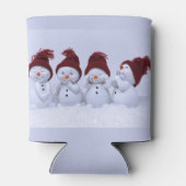 四重奏の雪だるま 缶クーラー (裏面)