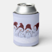 四重奏の雪だるま 缶クーラー (缶裏面)