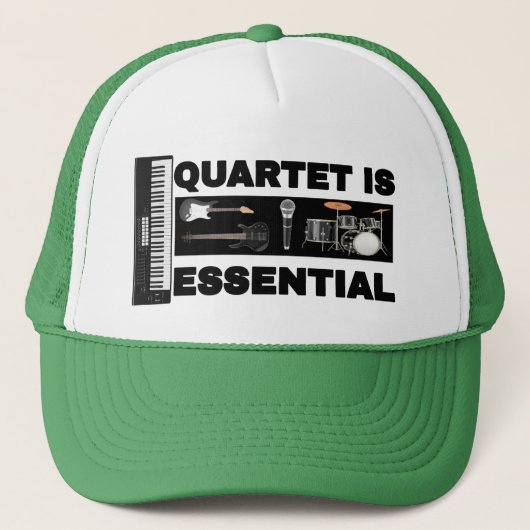 四重奏は必須である キャップ (正面)