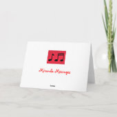 四重奏曲 カード (裏面)