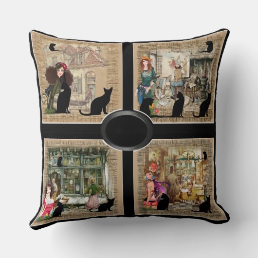 四重奏曲 クッション (裏面)