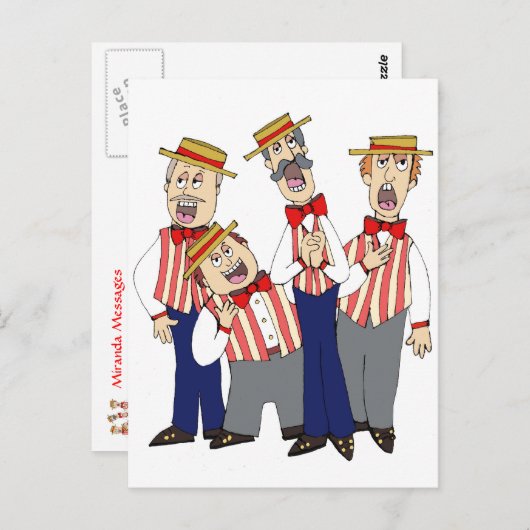 四重奏 ポストカード (正面/裏面)