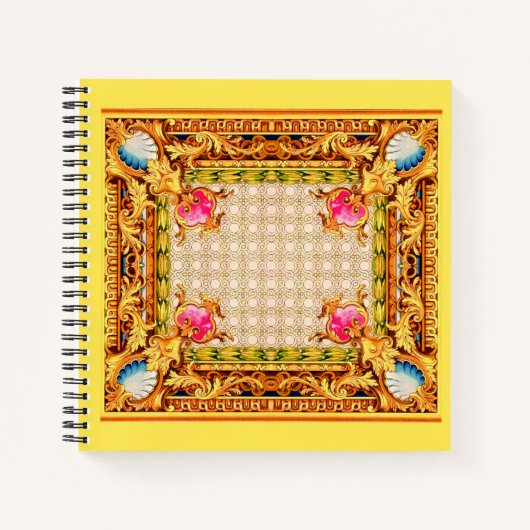 四隅バロック ノートブック (正面)