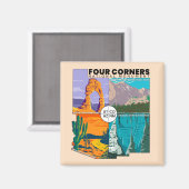 四隅国記念公園 マグネット (正面/裏面)