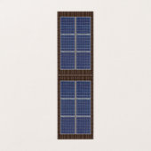 四面屋根の屋根エネル太陽のギー茶色の屋根 名刺 (外部フラット)