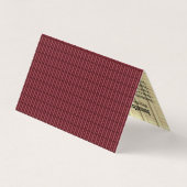 四面屋根建築赤屋根カンパニー 名刺 (裏面)