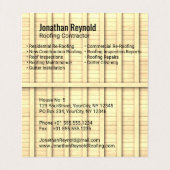 四面屋根建築赤屋根カンパニー 名刺 (内部フラット)