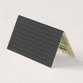 四面屋根建築黒屋根会社 名刺 (裏面)