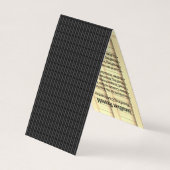 四面屋根建築黒屋根会社 名刺 (裏面)