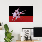 四頭の馬 ポスター (ホームオフィス)