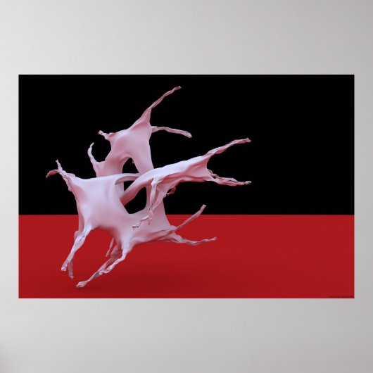 四頭の馬 ポスター (正面)