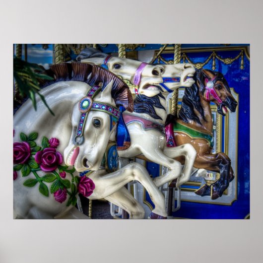 四頭の馬 ポスター (正面)