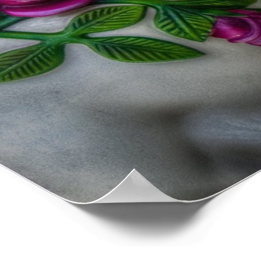 四頭の馬 ポスター (角)