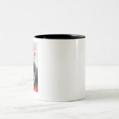 四飛んでいる脚で ツートーンマグカップ (中央)