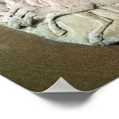 四馬戦車のレースでの勝利 ポスター (角)