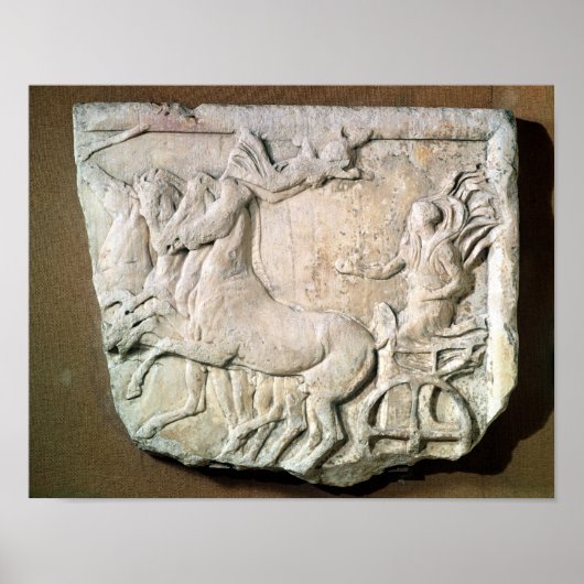 四馬戦車のレースでの勝利 ポスター (正面)