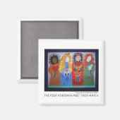 四騎が呼応する マグネット (正面/裏面)