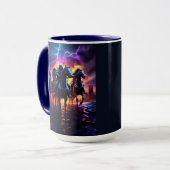 四騎兵未来芸術 マグカップ (正面左)